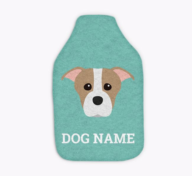 Name And Icon: Personalized {breedFullName} Hot Water Bottle